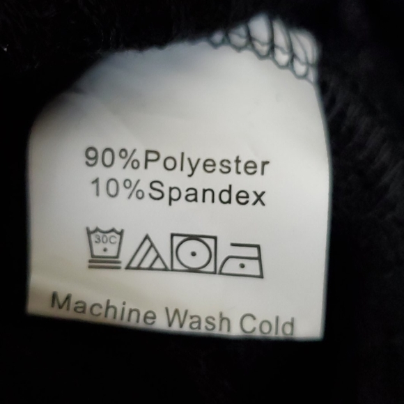 NWT Dressfo Black Peasant Style Long Sleeve Pullover Top S - Picture 7 of 12